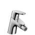 31920001 Focus Bidet Faucet with Pop Up Drain Assembly in Chrome