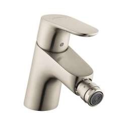 31920821 Focus Bidet Faucet with Pop Up Drain Assembly in Brushed Nickel