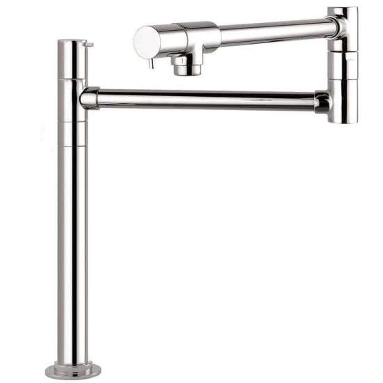 04058000 Talis S Pot Filler Faucet Deck Mounted with Metal Lever Handles in Chrome