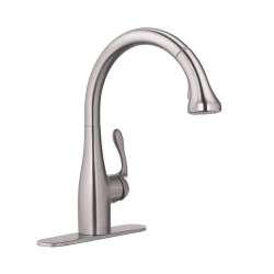 04066860 Allegro E Pull-Down Kitchen Faucet Gourmet with High-Arc Spout, Magnetic Docking and Locking Spray Diverter in Steel Optic