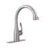 04066860 Allegro E Pull-Down Kitchen Faucet Gourmet with High-Arc Spout, Magnetic Docking and Locking Spray Diverter in Steel Optic