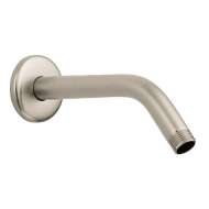 04186823 Standard 9in Shower Arm with Escutcheon Plate and 1/2in Male Inlet in Brushed Nickel