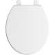 K-20111-0 Brevia Quiet-Close Round Toilet Seat