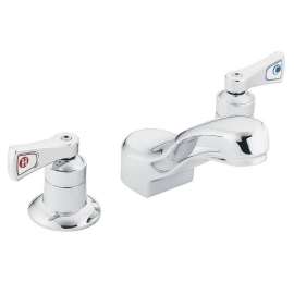 M-DURA 8224 Double Handle Widespread Bathroom Faucet in Chrome