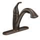 Single Handle Pullout Kitchen Faucet in Oil Rubbed Bronze