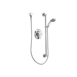 1.5 GPM Single Function Hand Shower and Pressure Balancing Rough-In Valve in Chrome