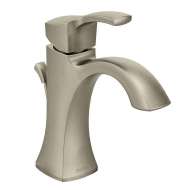 Voss 6903BN Single Handle Single Hole Bathroom Faucet in Brushed Nickel