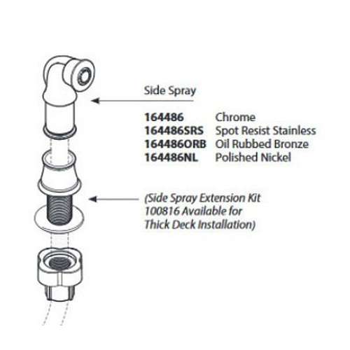 Moen Weymouth 164486SRS