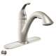 Single Handle Pullout Kitchen Faucet in Spot Resist Stainless