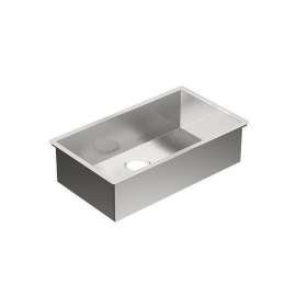 1800 Series 31.25-In X 18-In 18 Gauge Single Bowl Sink