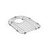 14-4/5-In Stainless Steel Basin Rack