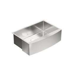 1800 Series 30-In X 21-In 18 Gauge Apron Front Sink