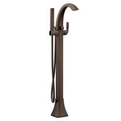 1.75 GPM One-Handle Tub Filler Includes Hand Shower in Oil Rubbed Bronze