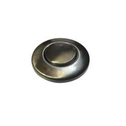 disposal air switch button in Satin Nickel