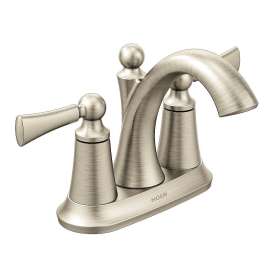 4505-M Wynford Brushed Nickel Two-Handle Bathroom Faucet