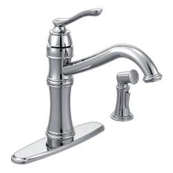 7245-M Belfield Chrome One-Handle Kitchen Faucet
