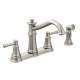 Spot Resist Stainless Two-Handle Kitchen Faucet