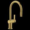 Cia 7622EVBG Brushed Gold One-Handle Pulldown Kitchen Faucet