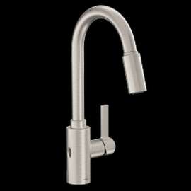 Genta LX 7882EWSRS Spot Resist Stainless One-Handle Pulldown Kitchen Faucet