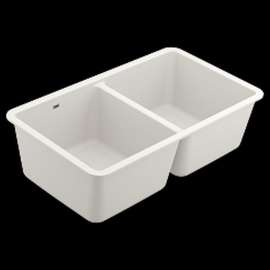 Host GGW4012B 33 X 18.5 X 9.5 Granite Double Bowl Sink