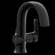Doux S6910EWBL Matte Black One-Handle Bathroom Faucet