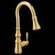 Weymouth S73004EV2BG Brushed Gold One-Handle Pulldown Kitchen Faucet