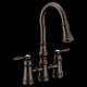 Weymouth S73204ORB Oil Rubbed Bronze Two-Handle Pulldown Kitchen Faucet