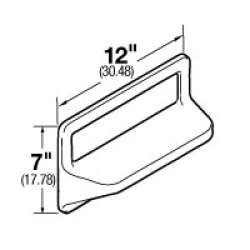572.300 Varistone Shelf in White