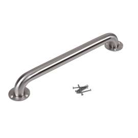 1-1/2" x 42" Stainless Steel Grab Bar w/ Exposed Flange, Satin Finish