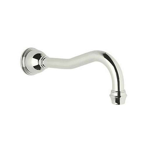 Perrin and Rowe U.3785PN 10in Non Diverter Tub Spout in Polished Nickel
