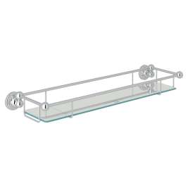 Perrin and Rowe 20-in Brass Vanity Shelf - In Multiple Colors