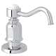 Traditional Deck Mount Soap Dispenser in Polished Chrome