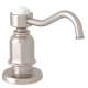 Traditional Deck Mount Soap Dispenser in Satin Nickel