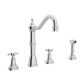 U.4775X-2 Perrin and Rowe Widespread Kitchen Faucet