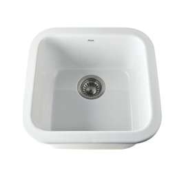 Allia 18-In Drop-In Fireclay Bar Sink