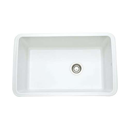 Allia 31-In Undermount Fireclay Kitchen Sink