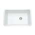 31in Undermount Fireclay Kitchen Sink in White