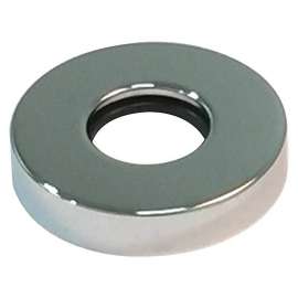 Spa Shower Modern Style Escutcheon in Polished Chrome