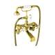 Wall Mount Tub Filler Faucet in English Gold