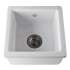 15in Undermount Fireclay Kitchen Sink in White