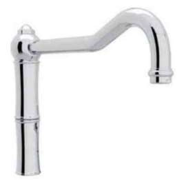 9-in Standard Reach Column Spout With Longer Connection At Base - In Multiple Colors