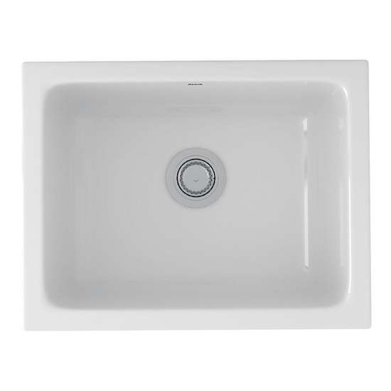 Allia Fireclay Undermount Kitchen Sink - In Multiple Colors