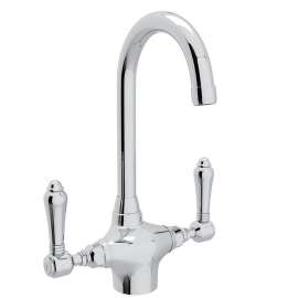 Italian Kitchen San Julio Bar/Food Prep Faucet With Single-Lever Handle - In Multiple Colors