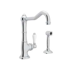 Italian Kitchen Cinquanta Bar/Food Prep Faucet With Single-Lever Handle - In Multiple Colors