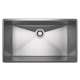 Forze RSS2716SB Single Bowl Kitchen Sink in Brushed Stainless Steel