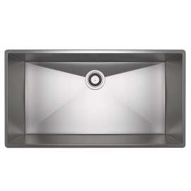 Single Bowl Kitchen Sink in Brushed Stainless Steel