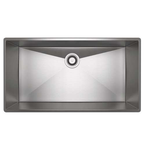 Single Bowl Kitchen Sink in Brushed Stainless Steel