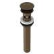 Slotted Touch Seal Dome Drain with 6-in Tailpiece in English Bronze