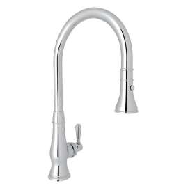 Italian Kitchen Patrizia Pull-Down Faucet With Single-Lever Handle - In Multiple Colors