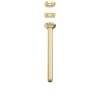 1505/12AG 12 5/8-in Traditional Ceiling Mount Shower Arm, Antique Gold